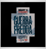 7" single: Maury B | Roc Beats aka Dj Shocca - Guerra Fredda (Black Vinyl)